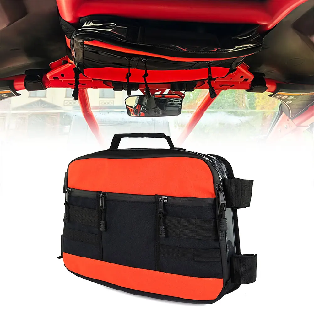 

For Can Am Maverick X3 Turbo/R X DS Turbo R X MR Turbo MAX Turbo/R X DS Turbo UTV Motorcycle Overhead Storage Bag Roof Tent Bag