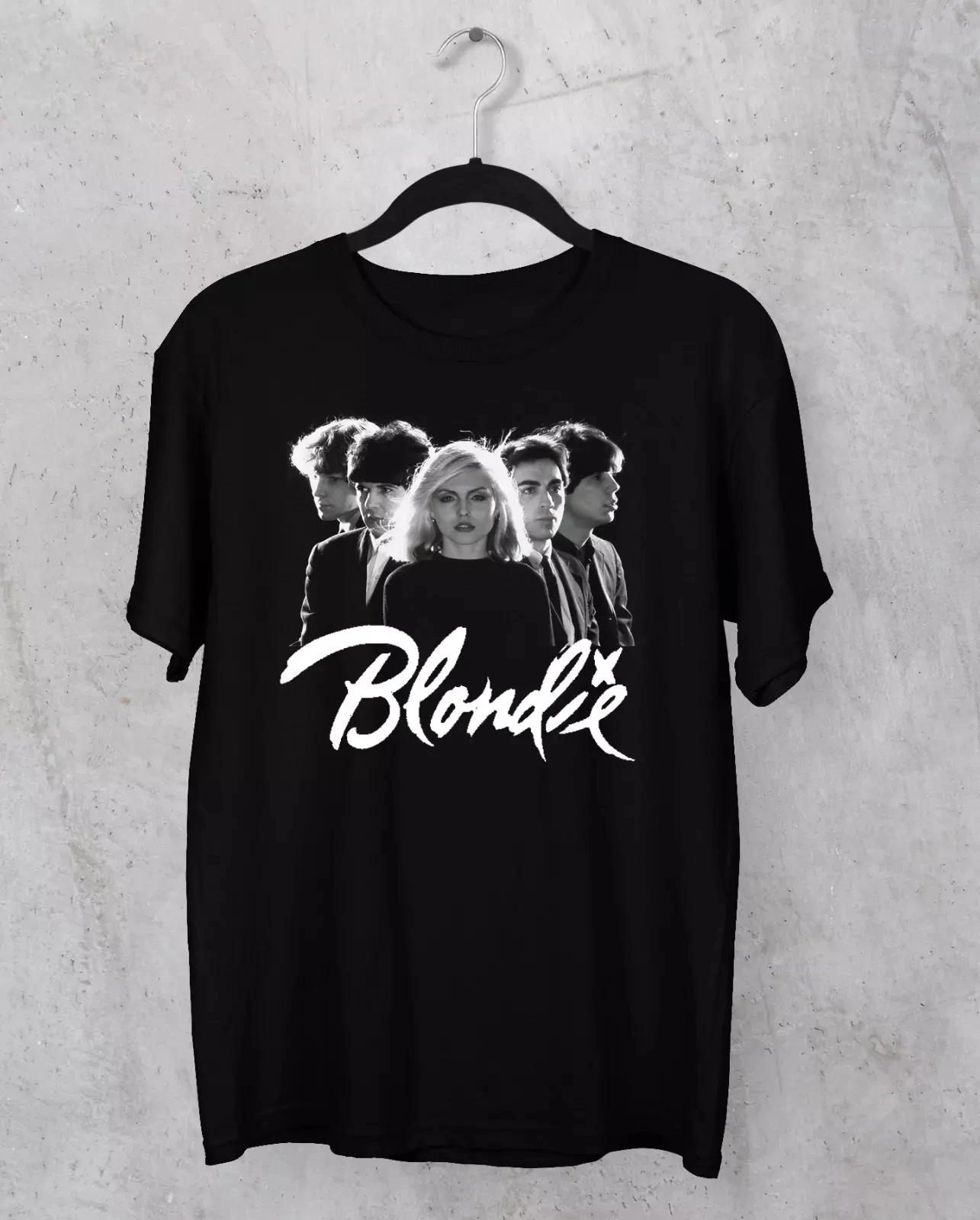 

Hot Sale New Blondie Band Black T-Shirt Unisex T-Shirt Printed T-Shirt Cotton Men's and Women's Universal Casual Top Harajuku