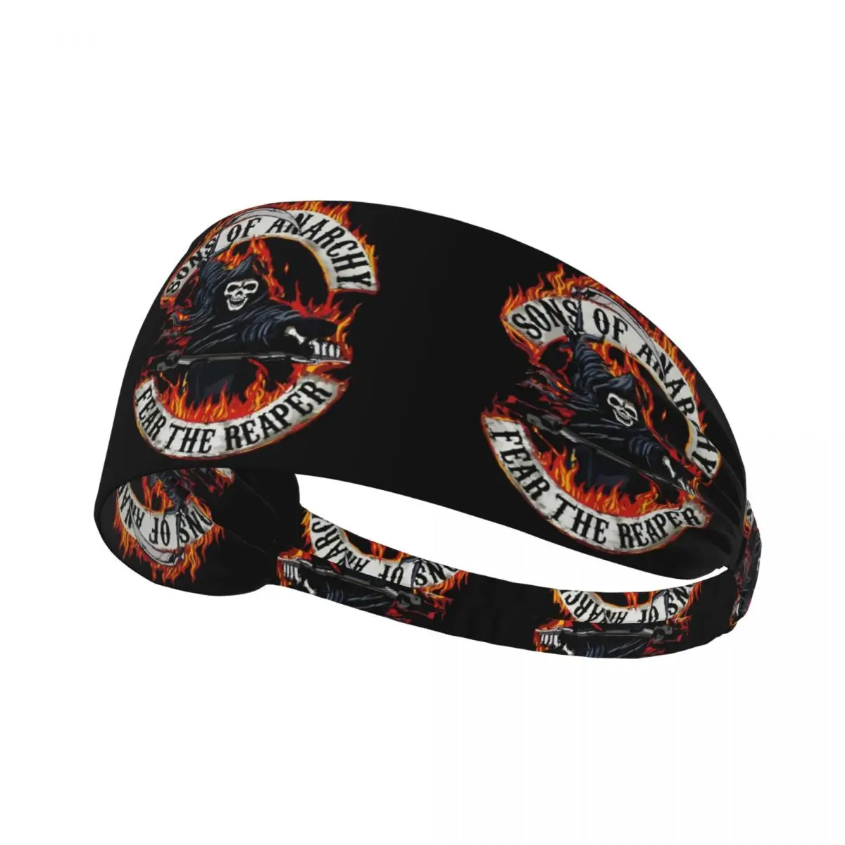 عصابة رأس رياضية مخصصة لأبناء الفوضى لليوجا، عصابة رأس سريعة الجفاف للرجال والنساء #1