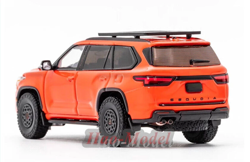 GCD 1:64 For Toyota Sequoia XK80 TRD Pro Alloy Diecast Model Car Toys Boys Birthday Gifts Hobby Display Collection Ornaments