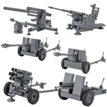 二戰德蘇士兵人偶積木套裝,含槍、頭盔、外套、反戰車手榴彈等配件,兒童積木模型 J106 10 最佳銷售 樂高二戰德國士兵 - №8