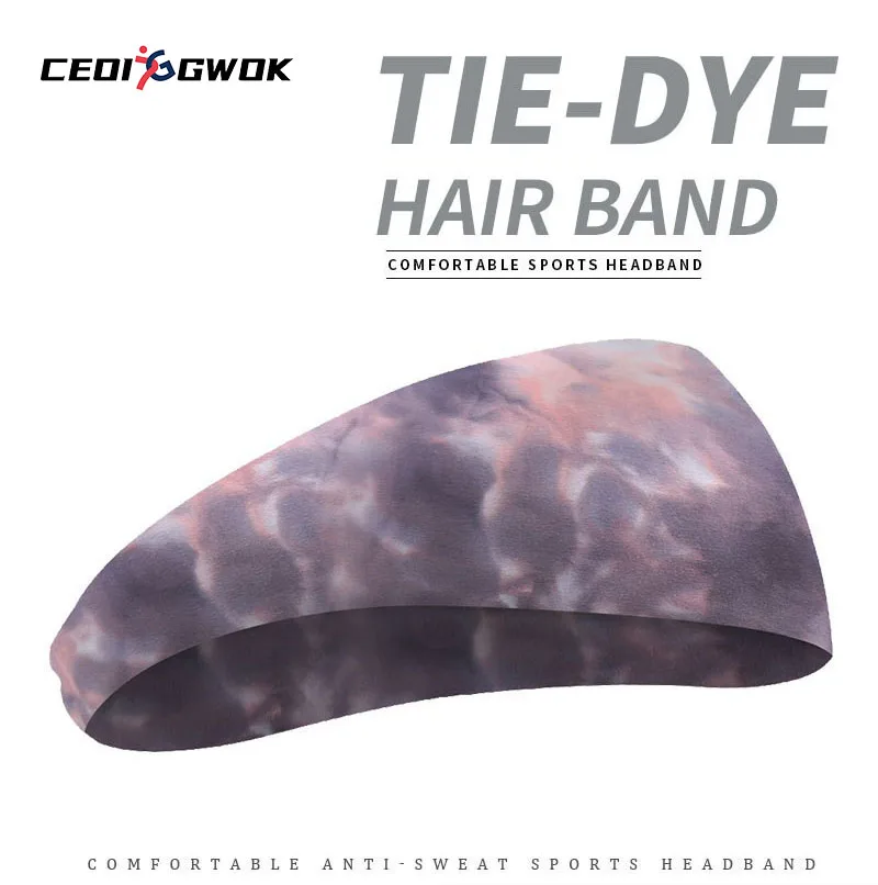 

CEOI GWOK впитывающая пот воздухопроницаемая повязка на голову для бега йоги фитнеса на открытом воздухе быстрая работа, чтобы держать вас в роде