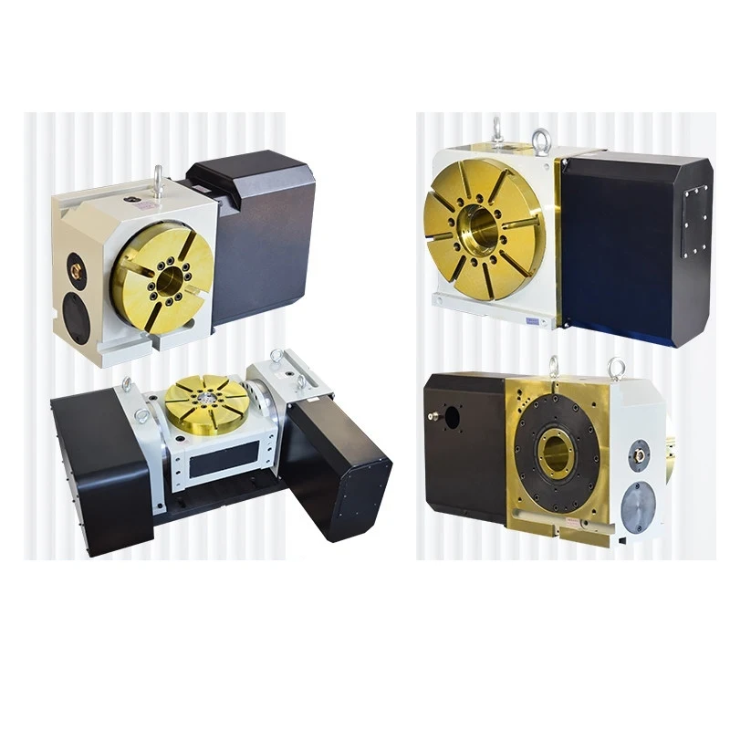 CNC Machining Center Cam Roller 4th 5th Axis CNC Indexing Head Servo Rotary Table Accessories
