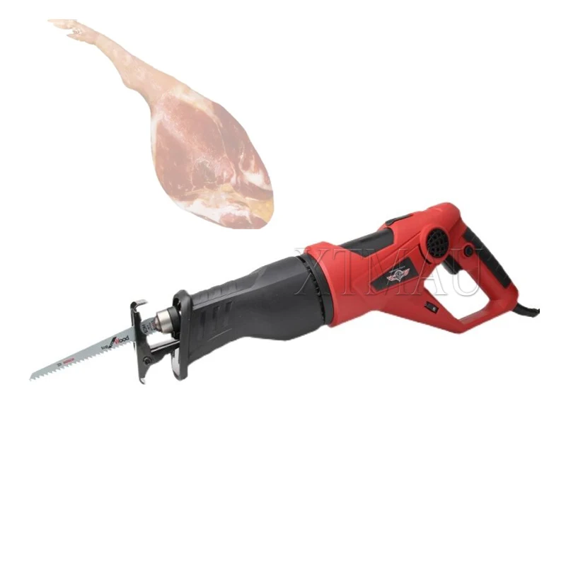 

Household Small Hand Held Bone Cutter Ribs Meat Cutting Machine 220V Electric Bone Sawing Machine Chain Saw Cutting Tool