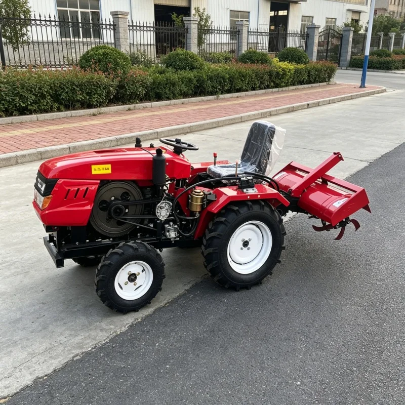 

Customized Wheeled Rotary Tiller, CE/EPA Certified, High-Quality Agricultural Equipment, Farm Tillage Machinery