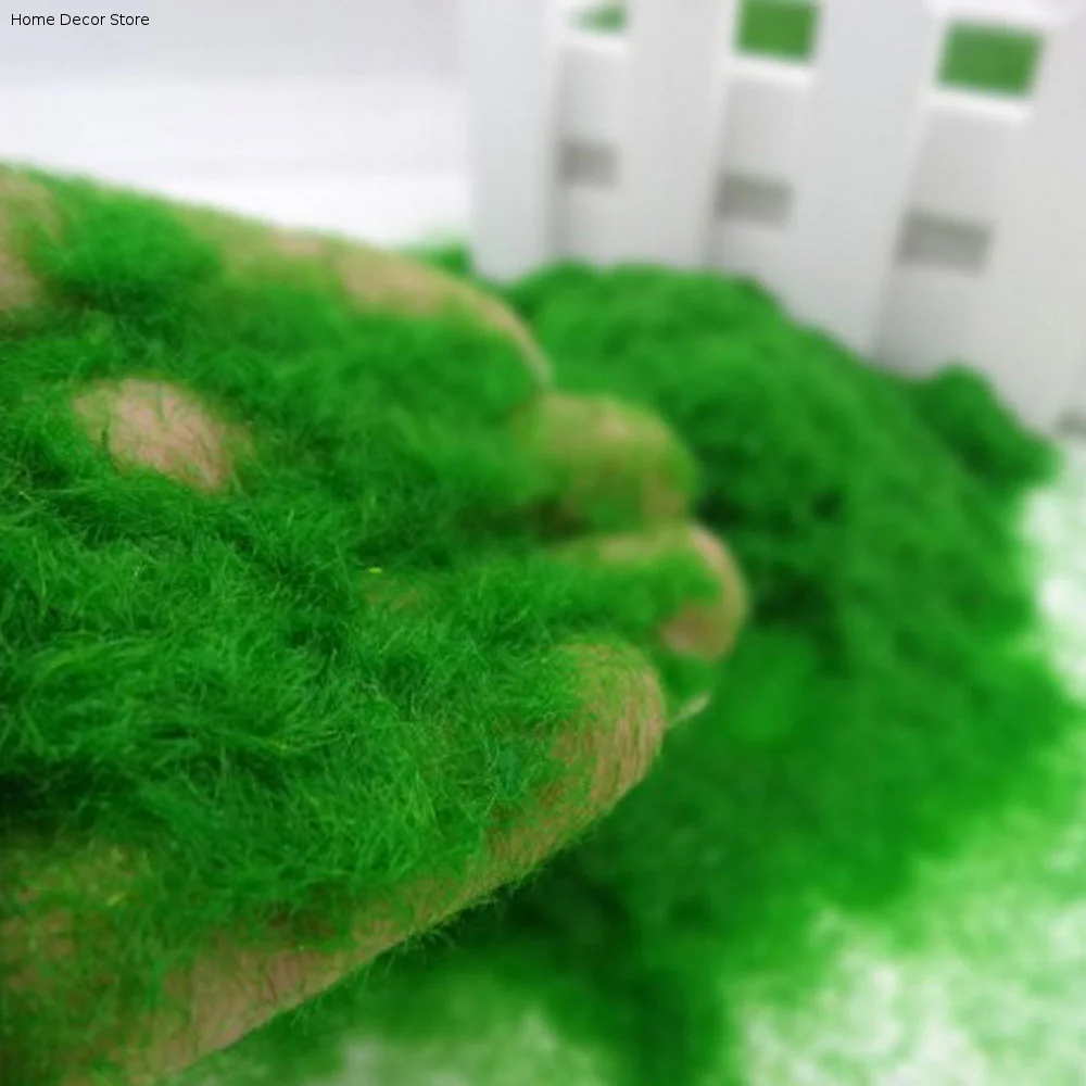 Game Garden Home Building Model Material Micro Landscape Decoration Artificial Grass Powder DIY Accessories Artificial Moss