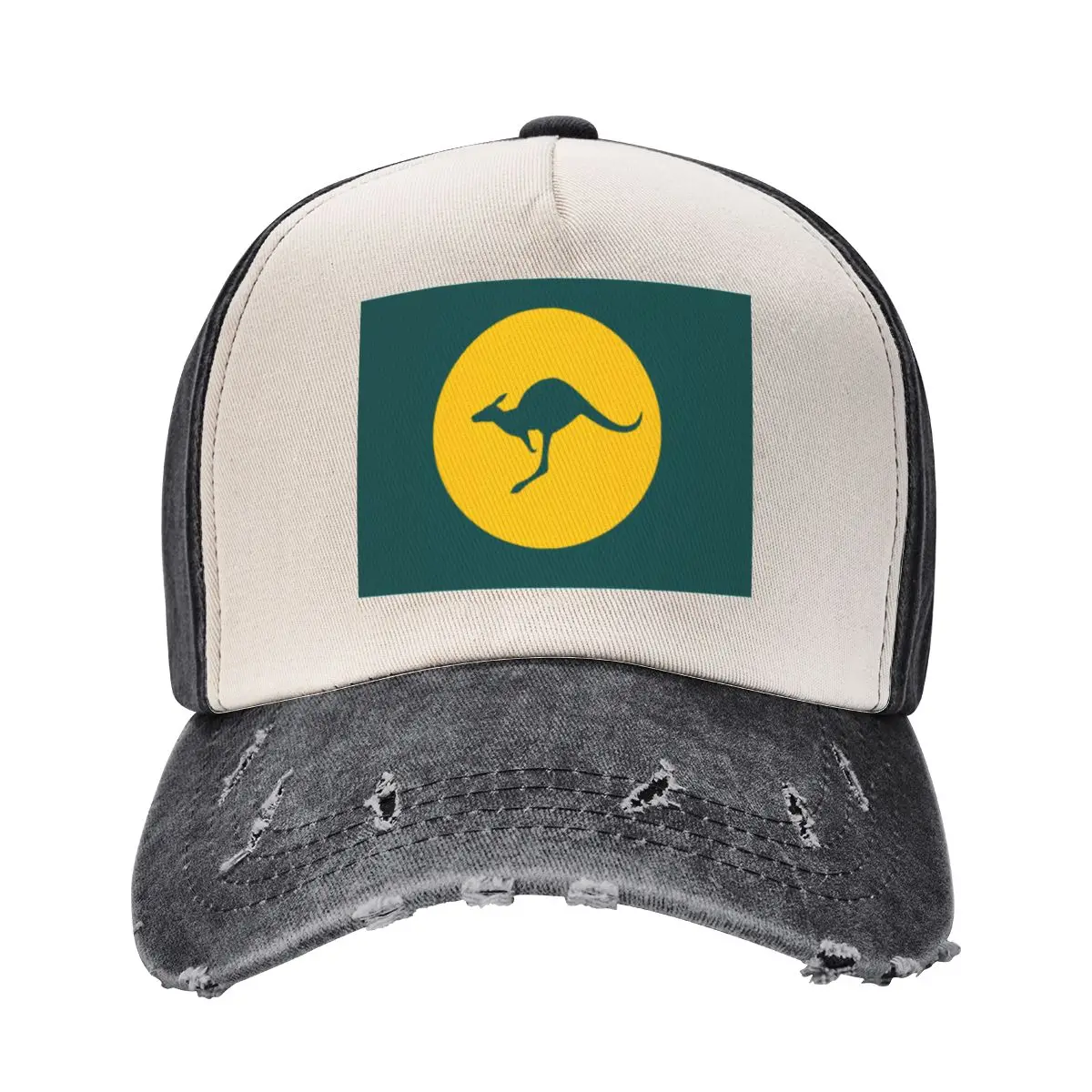 

Kangaroo Sun - Australia Flag Baseball Cap fashionable derby hat Christmas Hat dad hat Luxury Woman Men's