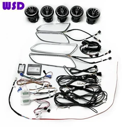 Car LED for Mercedes-Benz W176 C117 W246 CLA GLA Multi-color ambient light 12-color front air vent Original agreement activation