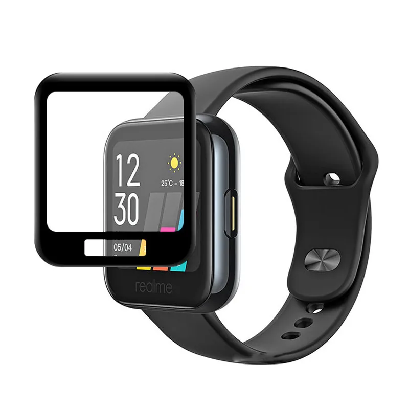Pellicola protettiva morbida e curva 3D per Realme Watch S Smart Sport Smartwatch protezione schermo LCD accessori