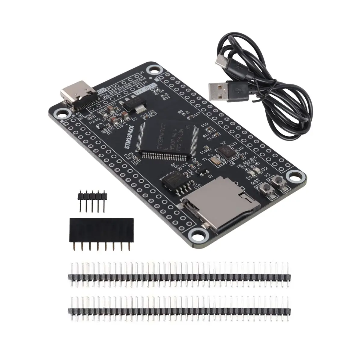 ✤STM32F407VGT6 STM32 System Core Board STM32F407 Development Board F407 Single-Chip Learning Board