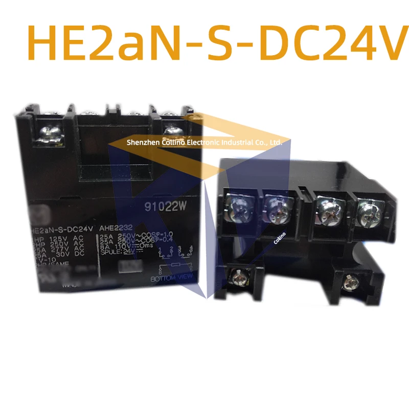 

1pcs HE2aN-S-DC24V 25A 6-pin 24V relay
