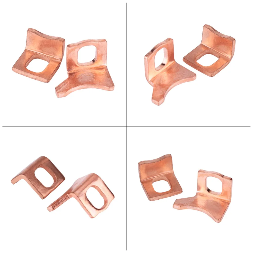 2PCS Copper Starter Solenoid Contact Assortment Arc-Resistant & Anti-Corrosion Starter Solenoid Repair Kit