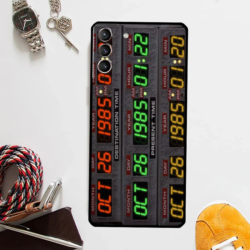 Back to the Future Flux Capacitor Cover For Samsung Galaxy S23 Ultra S8 S9 S10 S22 Plus S20 S21 FE Note 10 20 S24 Ultra Case