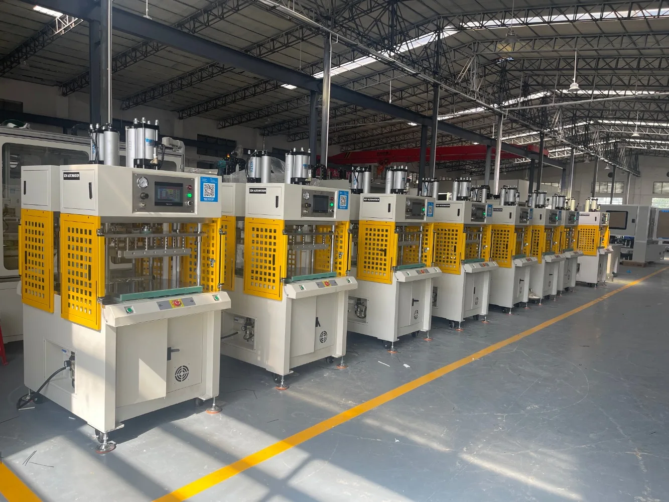 New Professional Grade Hydraulic Pneumatic Heat Press XDY-3046SS Digital Display Variable Speed Control Dual Hand Start Safety