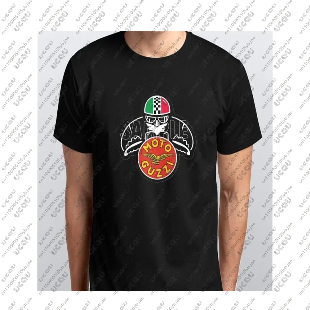 

Мужская/подростковая футболка Moto Guzzi из хлопка, повседневная, спортивная, для мотоциклистов, гонщиков, любителей мотоспорта, подарок для байкеров/рокеров