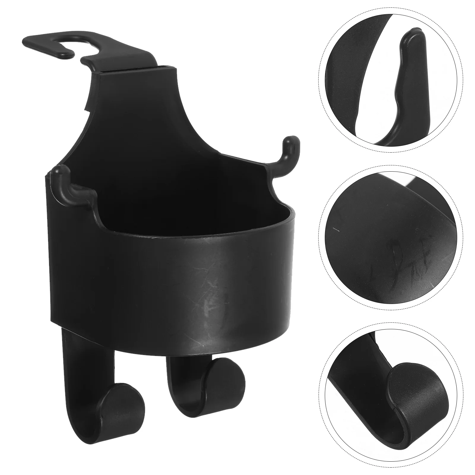 

Car Seat Back Hook Headrest Cup Holder for Rear Auto Backseat Vehicle Storage Rack