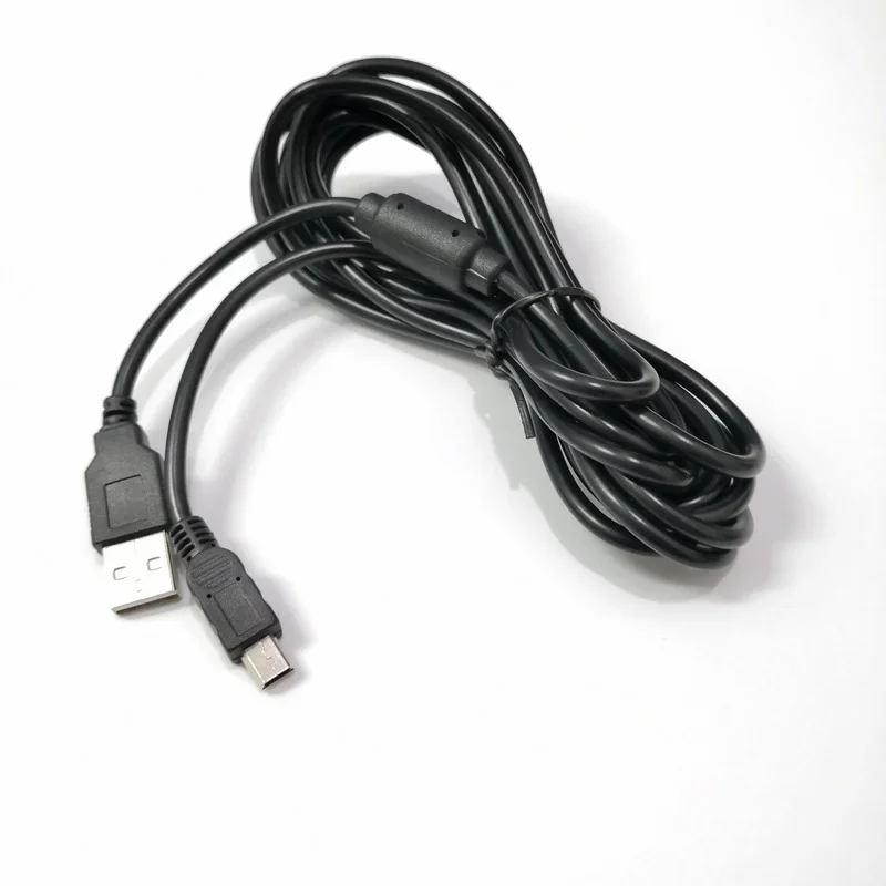 Чёрная длина 80/100 см кабели для передачи данных USB 2,0 штекер к 5-контактному мини-USB зарядный кабель адаптер кабель передачи данных