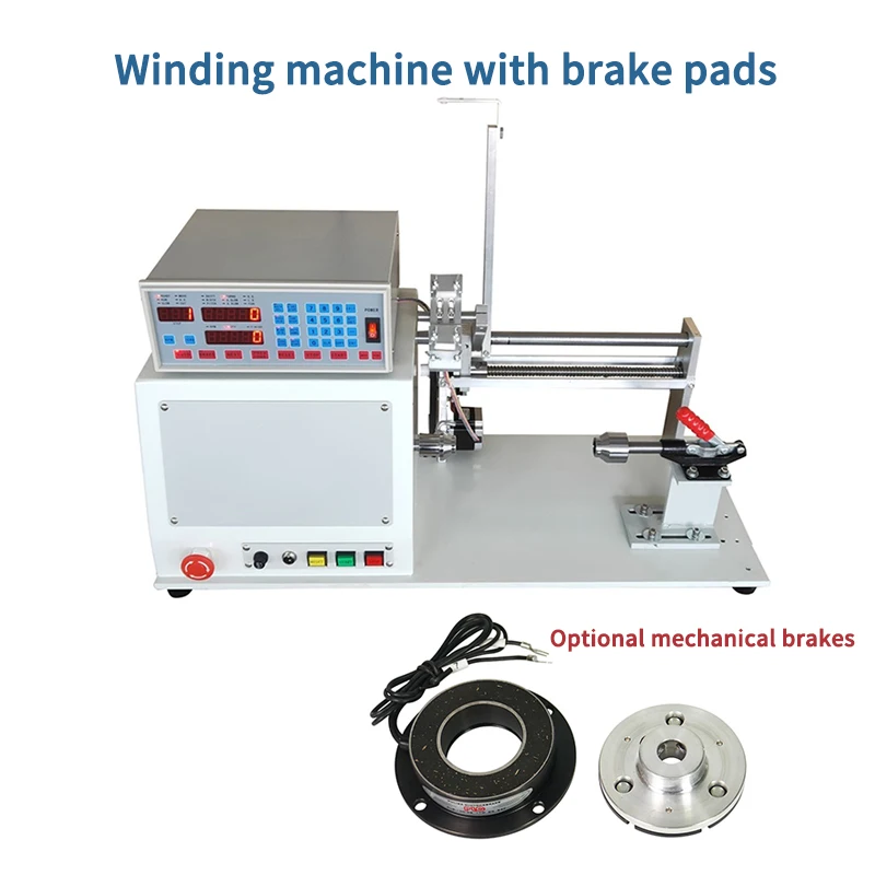 

LY830 Computer Automatic Wire Coil Winder CNC High Precision Winding Machine 220V New Dispenser With Brake Pads For 0.04-1.20MM