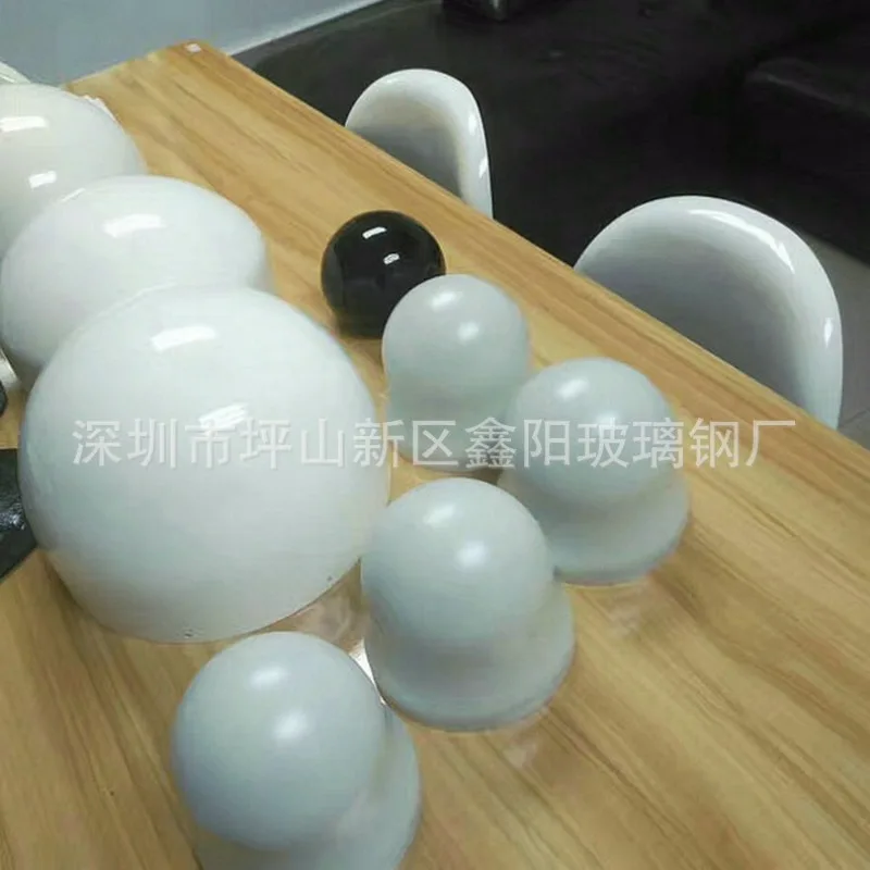 Outdoor FRP radome communication protection fiberglass shell beautifies FRP cover