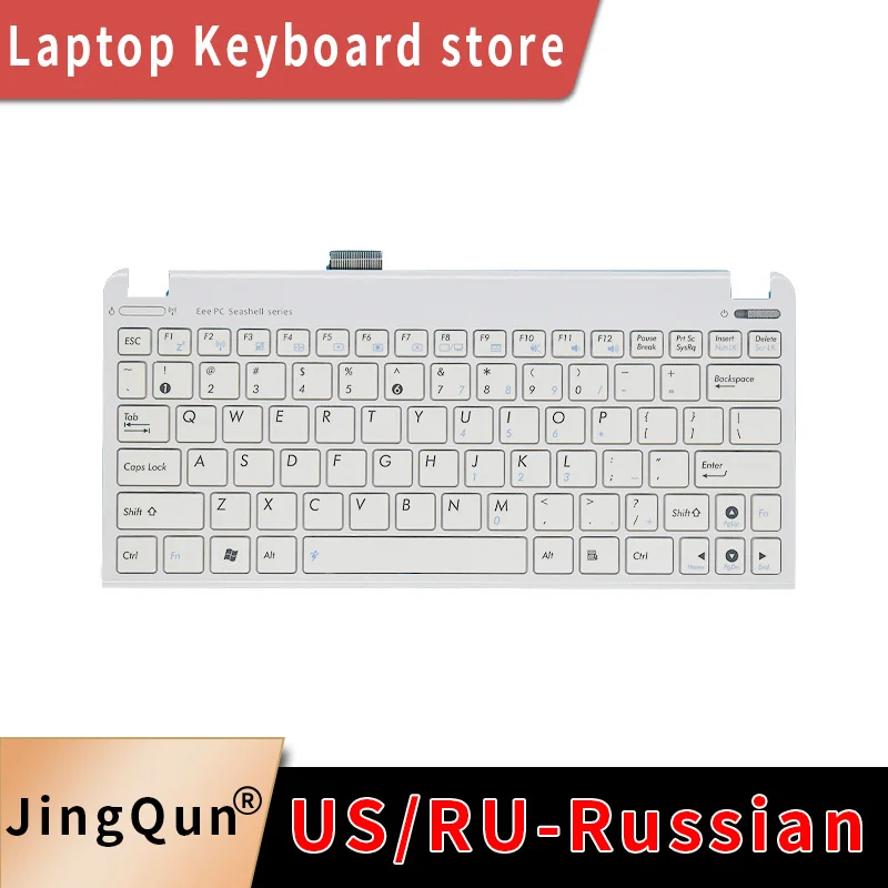 OriginalUS/RU laptop keyboard For Asus Eee PC EPC 1015 1015PN 1015PW 1015BX 1015PX 1015PD 1011CH With frame