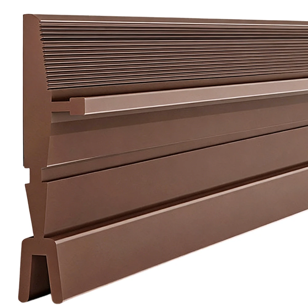 Sealing Strip for Door Gaps Providing Acoustic Isolation and Draft Mitigation in Residential and Commercial Use