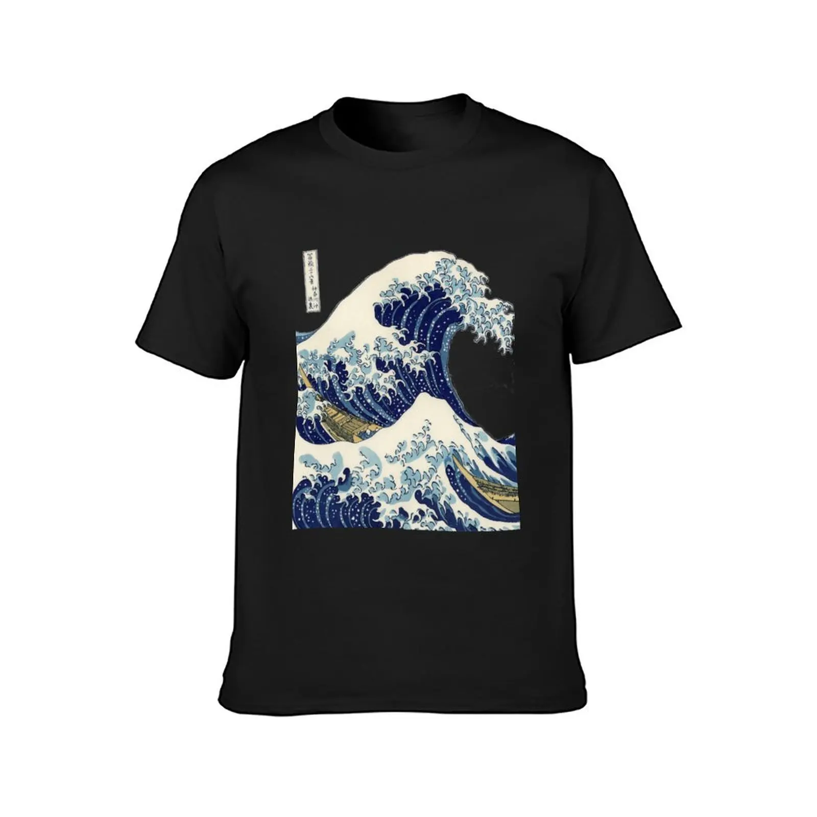 The Great Wave Off Kanagawa Transparent T-Shirt tops for a boy new edition plain white t shirts men