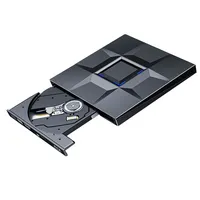 2025 TISHRIC USB 3.0 & Type-C Bluray Drive External CD PlayeBlu-Ray Burner Writer Slim BD CD DVD Optical Bluray