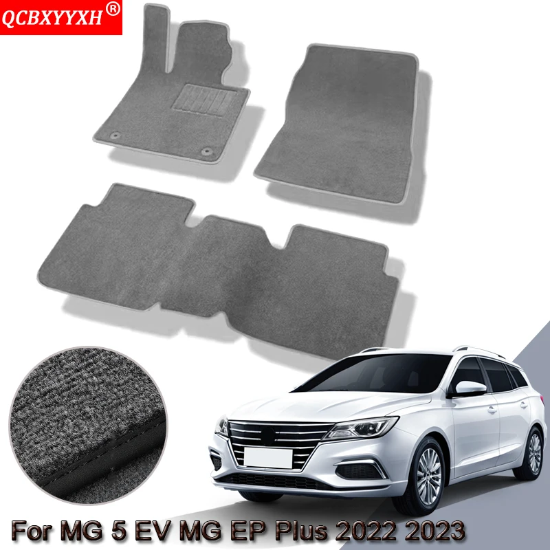 

Custom Car Floor Mats For MG 5 EV MG EP Plus 2022 2023 Waterproof Non-Slip Floor Mats Internal Protection Carpets Rugs Accessory