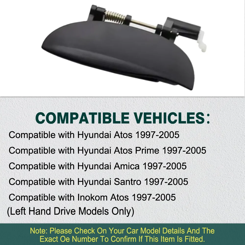 82650-02100 For Hyundai Atos Prime 1997 1998 1999 2000 2001 2002 2003 2004 2005 Exterior Door Handle 82660-02100