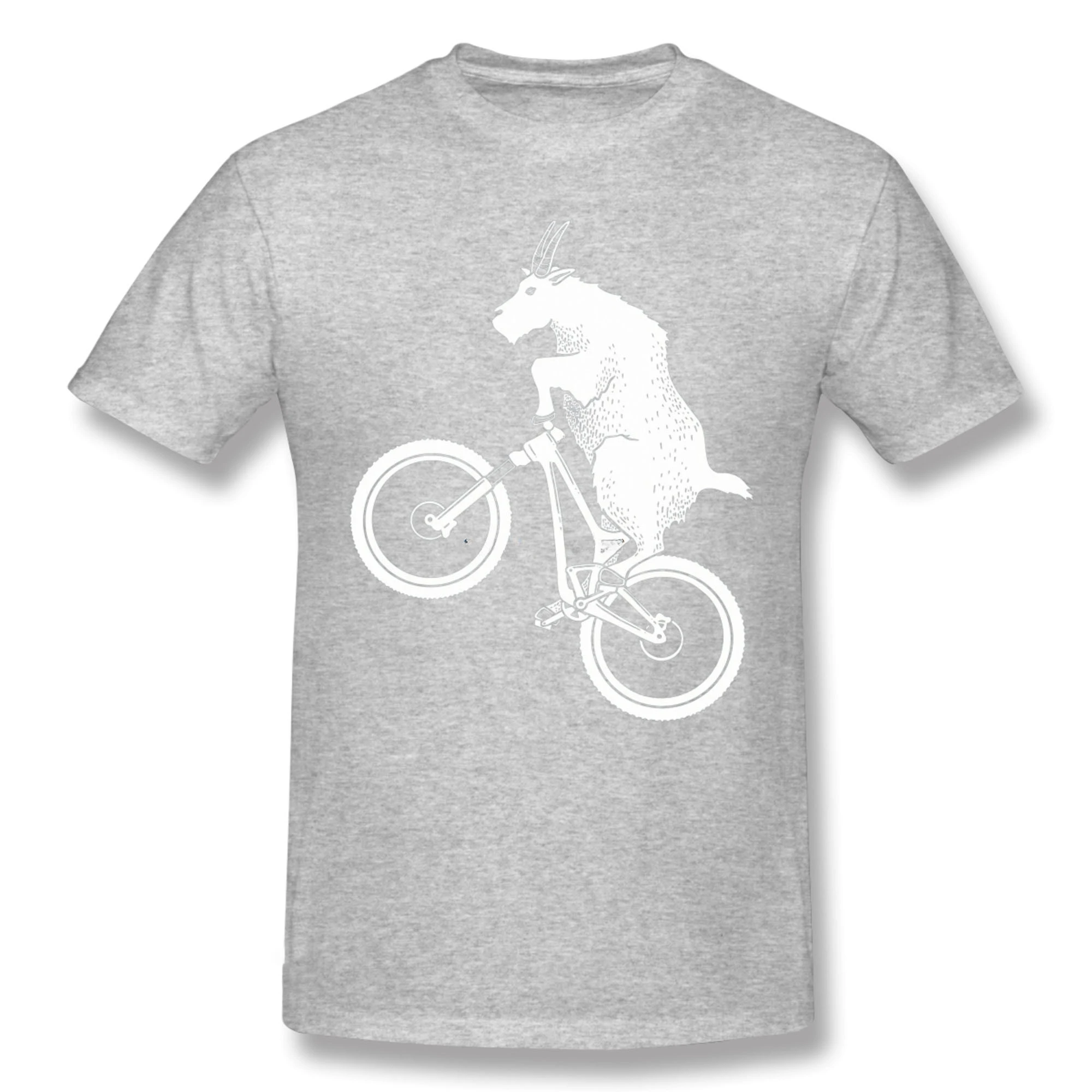 Mountain Bike Goat Shirt Fashion Tees Streetwear Rengoku Top Quality Men Clothing Mountain Bike Cycling T-Shirt graphic t shirts