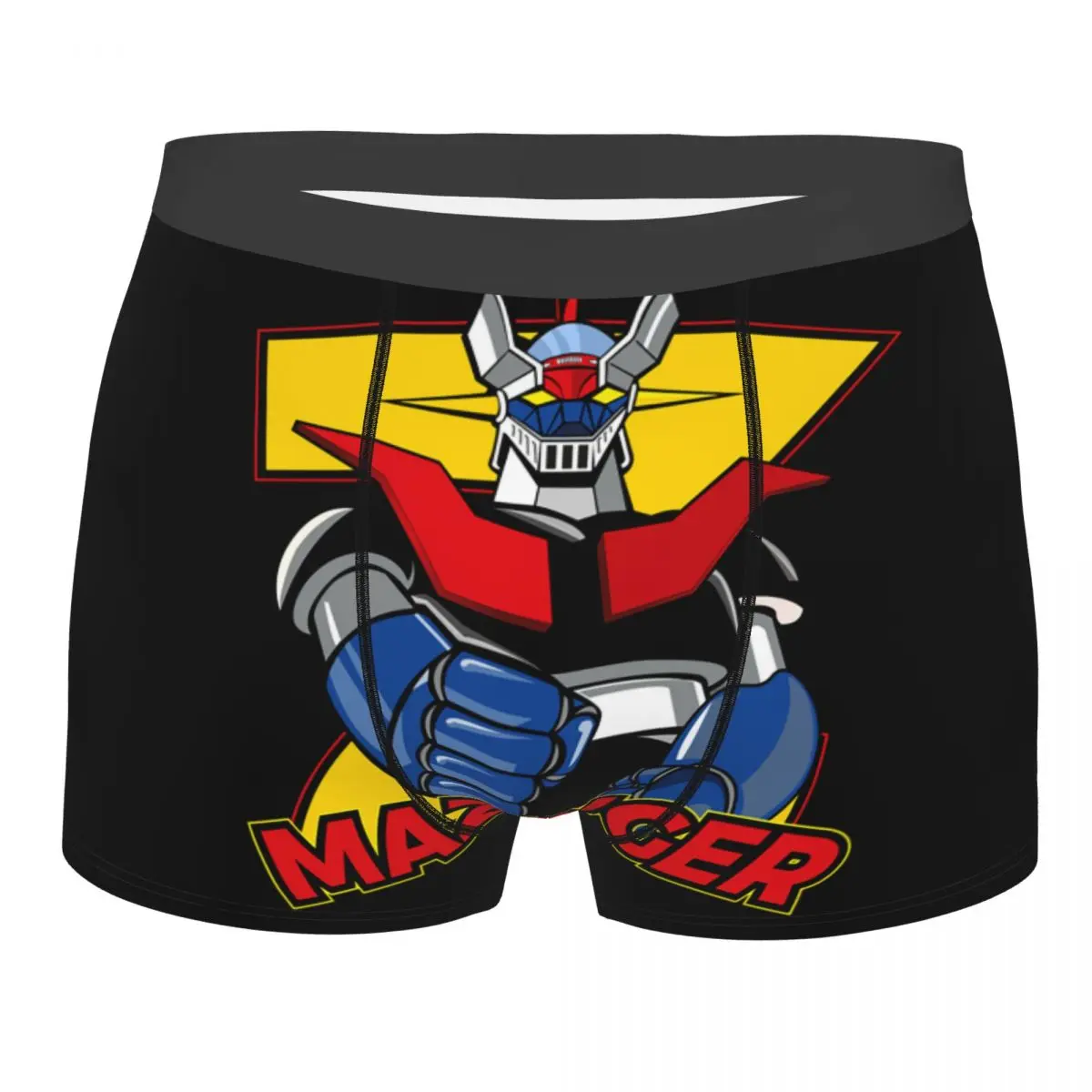 Custom Ufo Robot Goldorak Grendizer Mazinger Z Underwear Men Breathbale Boxer Briefs