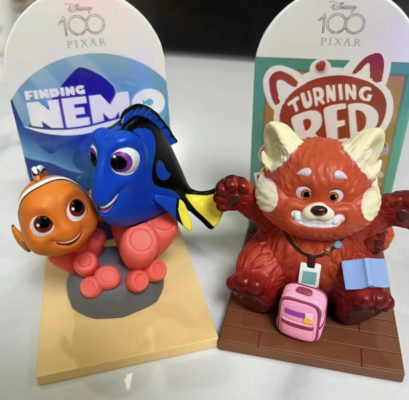 Disney Blind Box Anniversary Pixar Collection Mystery Box Trendy Creative Desktop Decoration Birthday Christmas Gift Toys