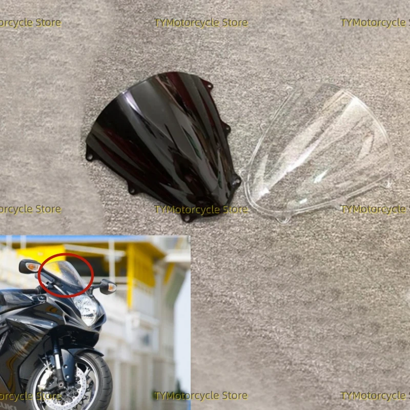 Windproof Motorcycle Windshield Windscreen Fit For Suzuki GSXR600 750 GSXR600 GSXR750 2011 2012 2013 2014 2015-2023