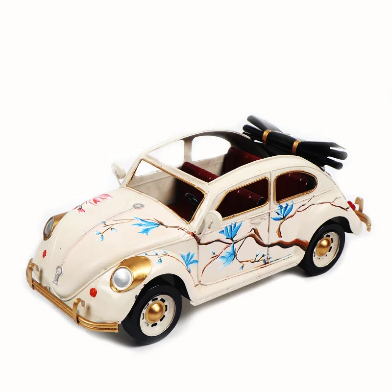 Antique Volkswagen Beetle, Living Room Cupboards, Tv Cabinets, Tabletop Decorations, Iron Arts And Crafts