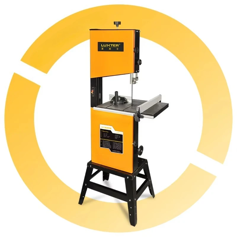 

LUXTER 14'' Band Saw Wood/Plactic Cutting Vertical Wood Band Saw for Woodworking CVT Speed Control
