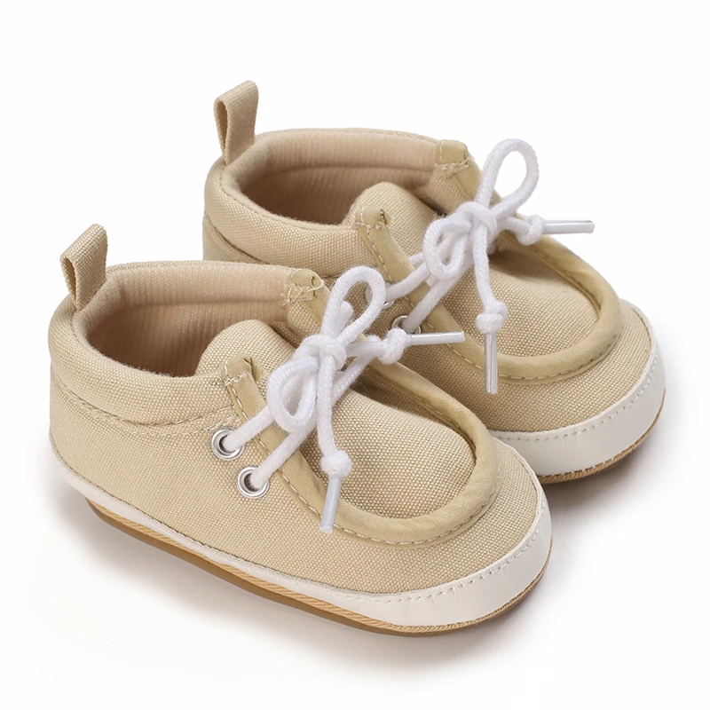 Modische Frühlings- und Herbst-Babyschuhe 0-18 Monate, Kindersportschuhe, Jungen-Schuhe mit weichen Gummisohlen, rutschfeste Babyschuhe zum Laufen, Freizeitschuhe – Detail 5
