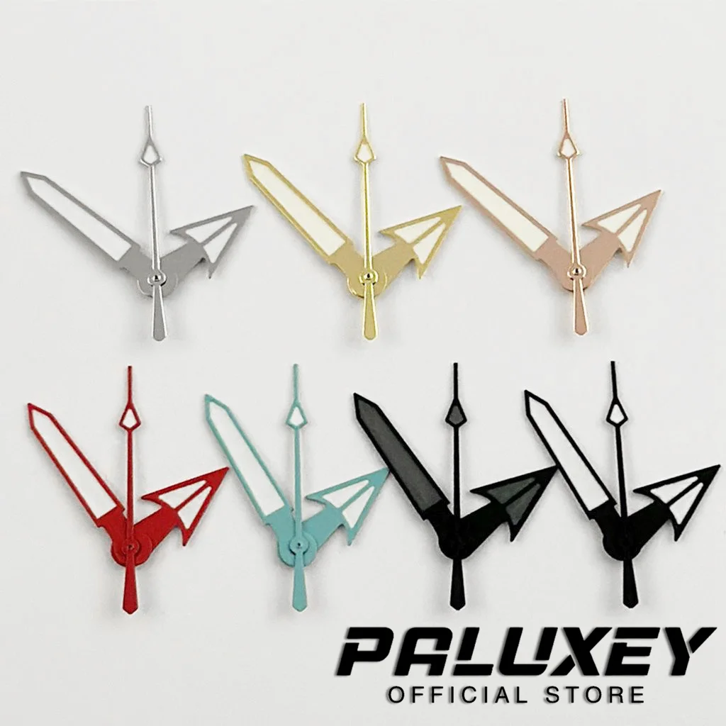 PROSPEX Series NH35 Hands Model Watch Hands Green Luminous Suitable for NH34 NH35 NH36 NH38 NH70 7002 Movement Watches Pointers