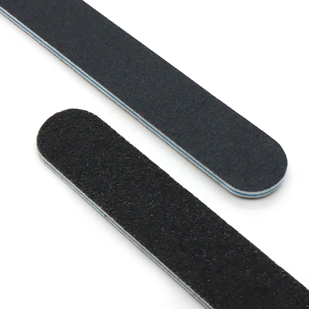 ตะไบเล็บสองด้าน 25 ชิ้น แบบพกพา ตะไบขัดเล็บตรง สำหรับทำเล็บมือและเล็บเท้า ใช้ขัดแต่งและขัดเงาเล็บ