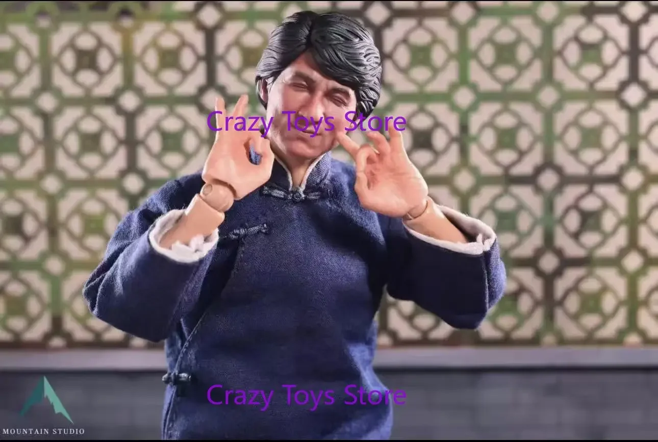 Pré-venda Mountain Studio (Mestre bêbado) Jackie Chan 1/12 Action Figure Toy Collection Gift