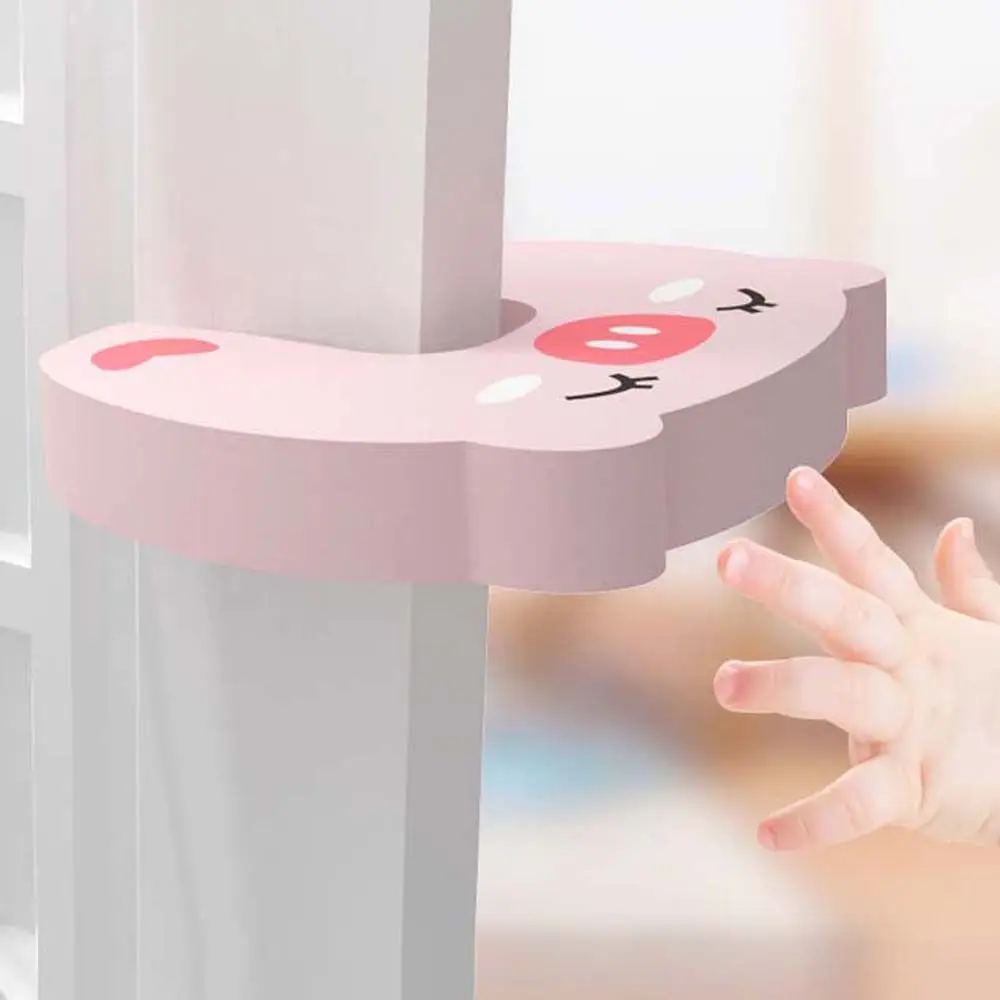 

Cartoon Protection Baby Refrigerator Anti-pinch Door Restrictor Baby Safety Lock Prevent Children Wrestling Door Security Lock