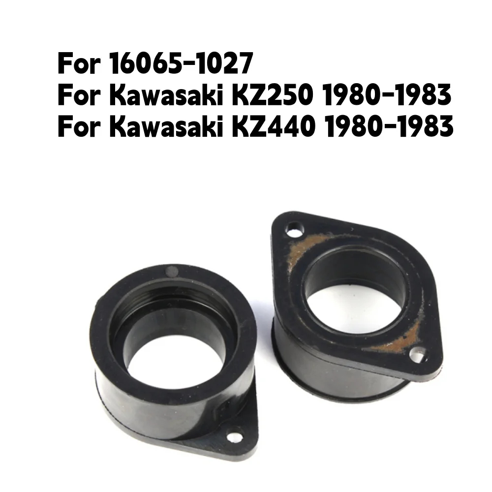 Motorcycle Carburetor Interface Adapter Manifold Boot Set For Kawasaki KZ650 KZ 650 1980-1983 KZ440 KZ 440 1980-1983 16065-1027