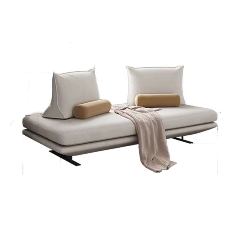 

Italian light luxury movable sofa bed