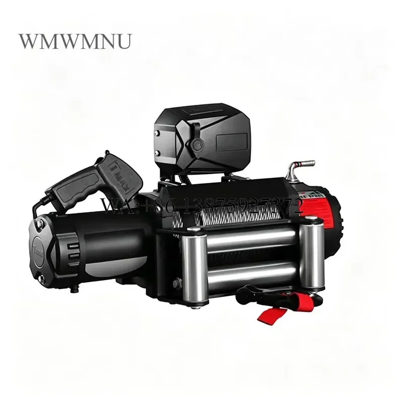 Wmwmnu 12V Winch for Off-Road Recovery Self-rescue Waterproof Design