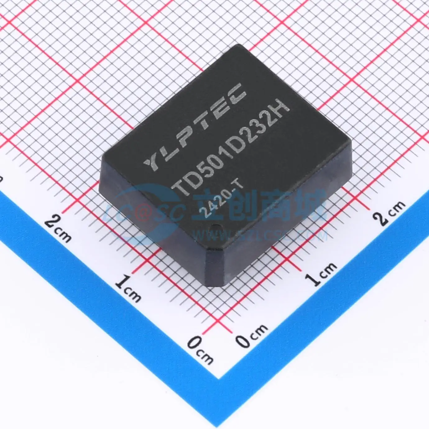 3pcs TD501D232H DIP 19.5x16.5mm 115.2Kbps 4.75V 5.25V RS232 Serial Communication Converter Module