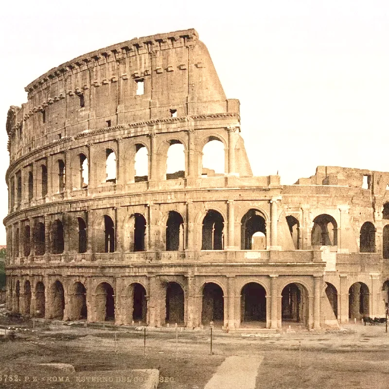 9036pcs Colosseum Historic Landmarks Building Blocks Models Collector's Edition Architectural Holiday Xmas for Adults