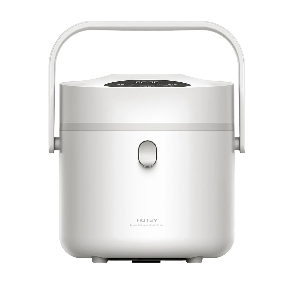 

Мини-мультиварка с белым цилиндром, 0,8 л, маленькая электрическая рисоварка по заводской цене, цифровая рисоварка с антипригарным покрытием, горячая медленная кастрюля