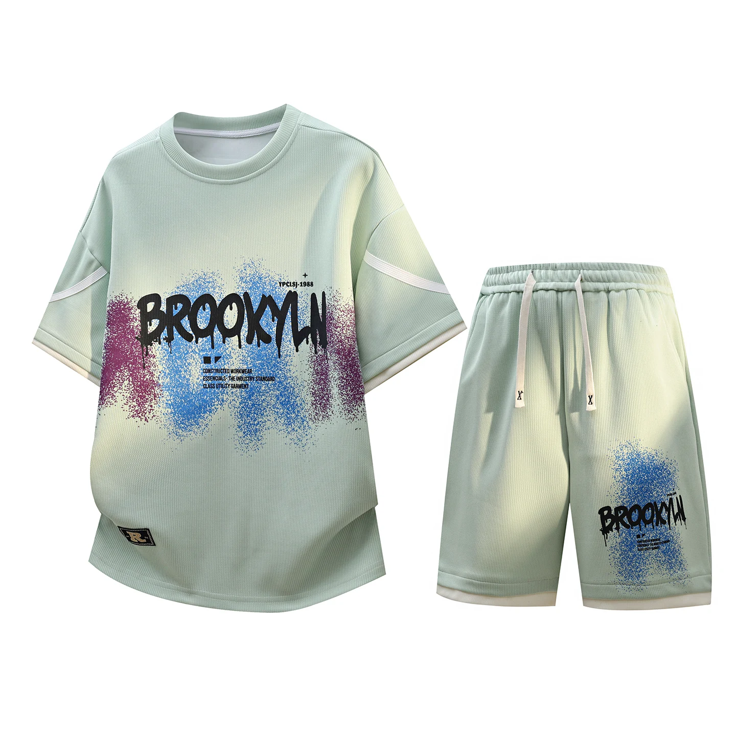 

Men Tracksuit Casual Joggers Sportswear Hoodie and Pants 2 Piece Sets Hip Hop Running Sports Suit Mens Clothes Spring Autumn