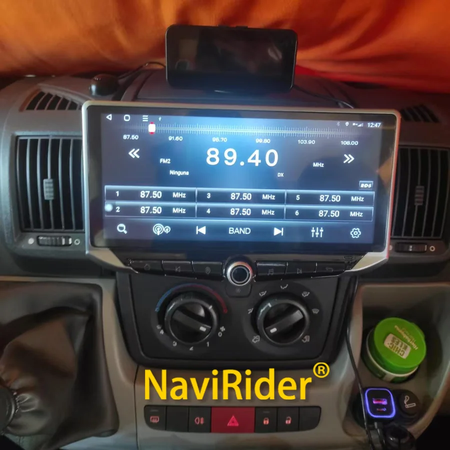 Car Radio For Fiat Ducato Peugeot Boxer Citroen Jumper 2 2006-2023 Android Multimedia Player Auto Carplay Touch Screen Navi GPS