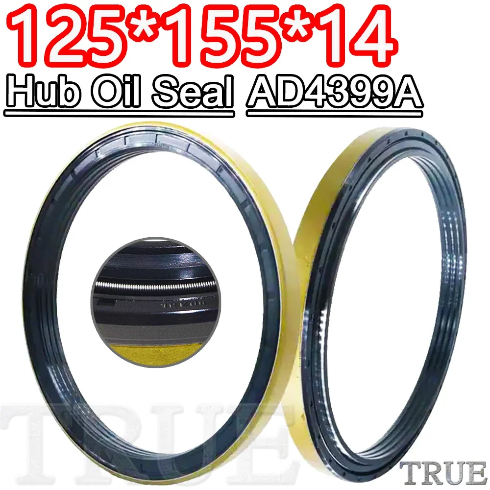 

Hub Oil Seal 125*155*14 For Tractor Cat AD4399A 125X155X14 Nok Washer Skf Orginal Quality Heavy Rebuild Parts MOTOR Construction