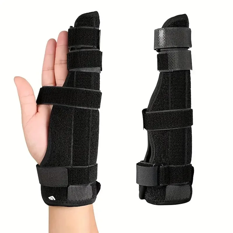 Hand Support Brace Adjustable Adjustable Hand Brace Protective Fingertip Lightweight  Finger Splint For Sports Finger